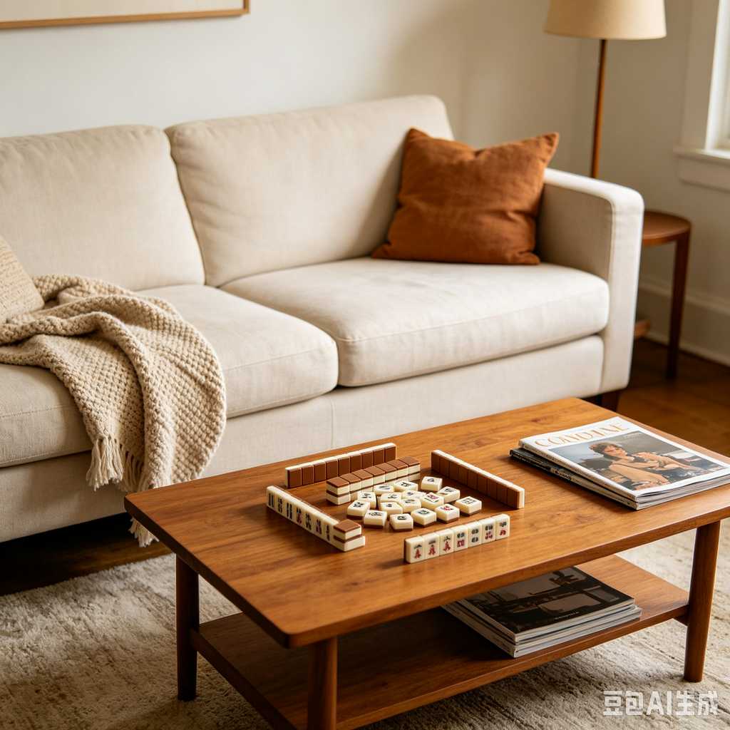 lounge leisure mahjong set