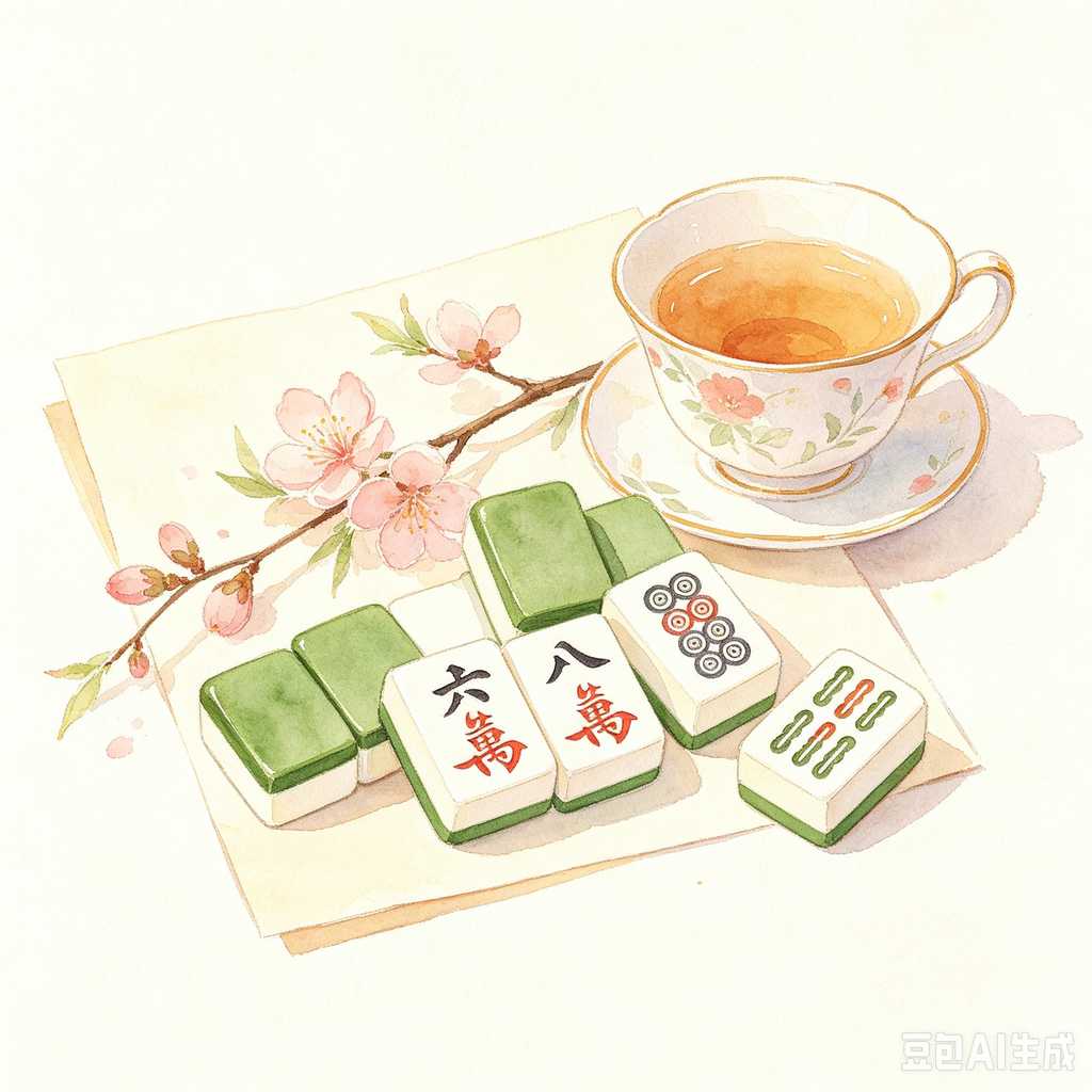 ultra light mahjong tiles set