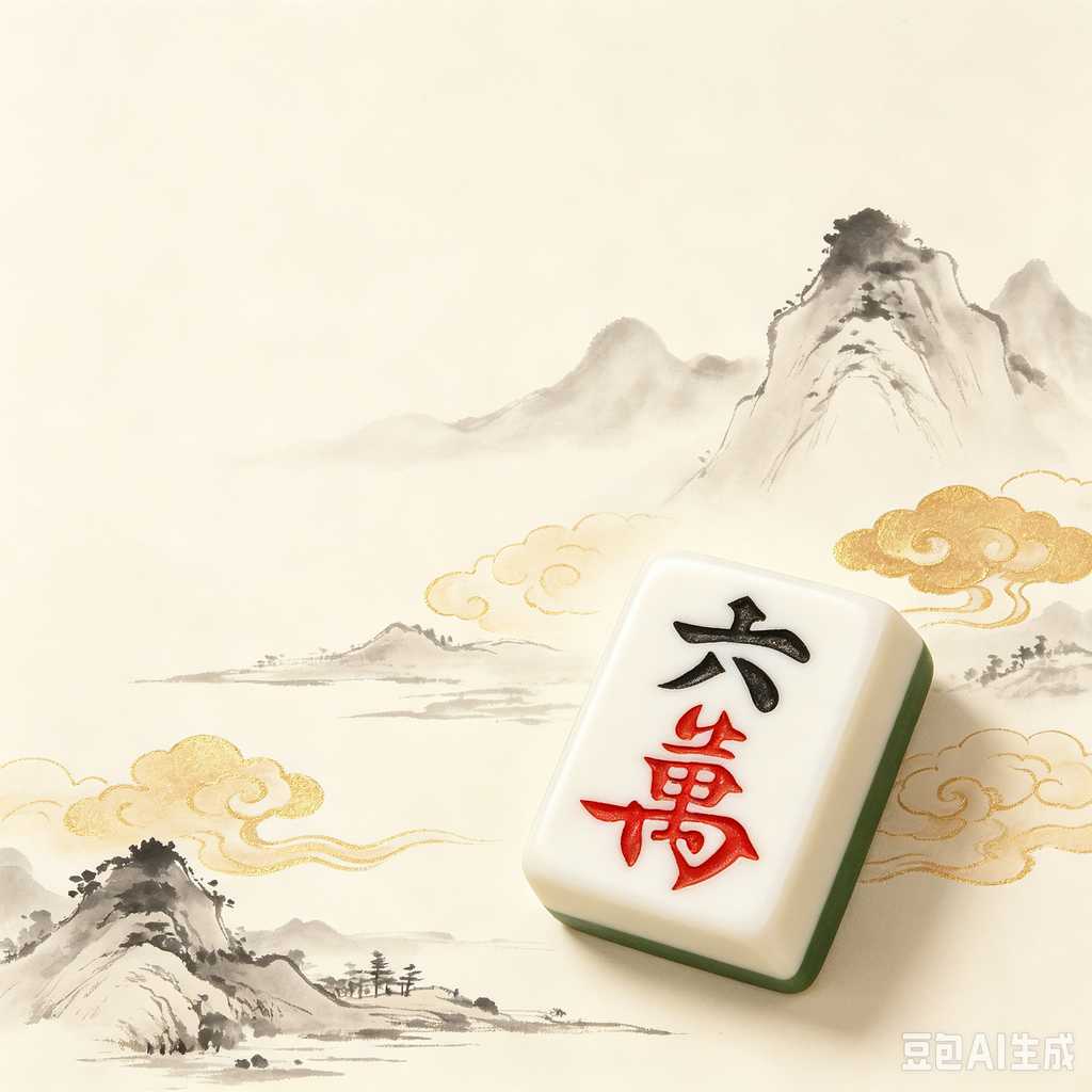 oriental style mahjong tiles