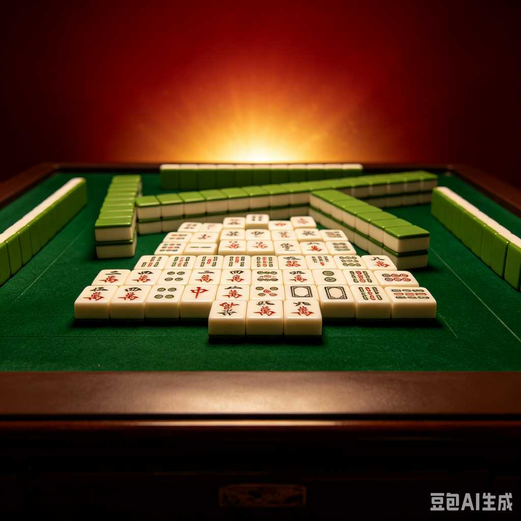 classic text mahjong set