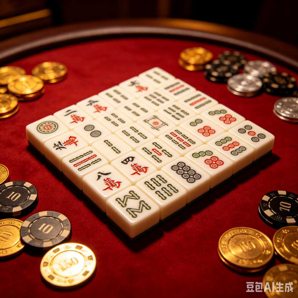 gift box packed mahjong set